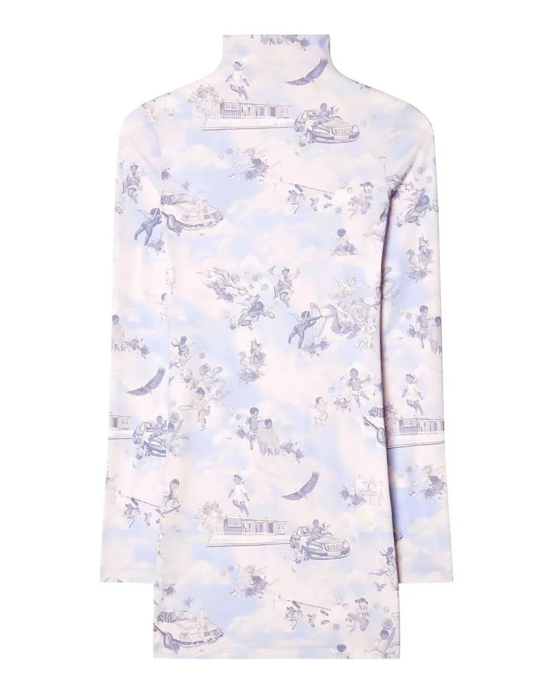 OFF-WHITE Kurzes Kleid - Hellblau Hellblau