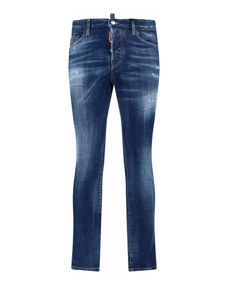 Dsquared2 Straight Leg Jeans - Blau Blau