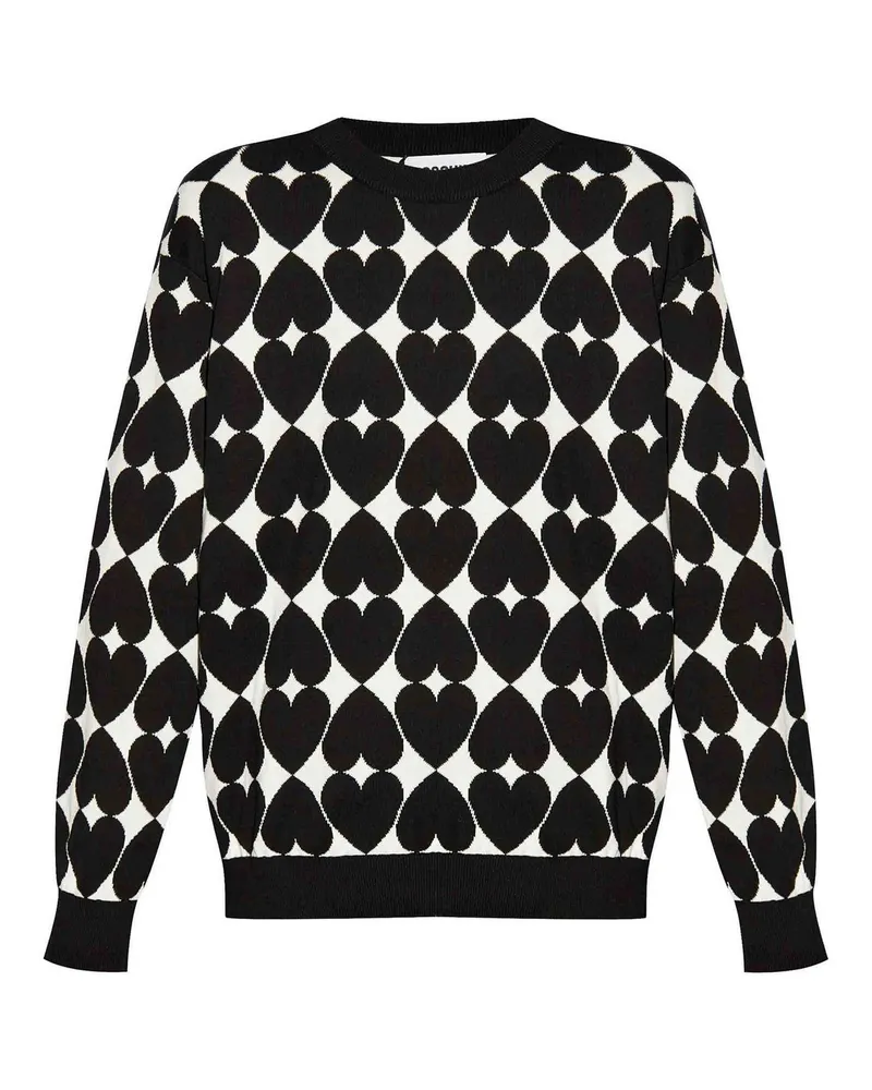 Moschino U-Boot-Pullover - Schwarz Schwarz