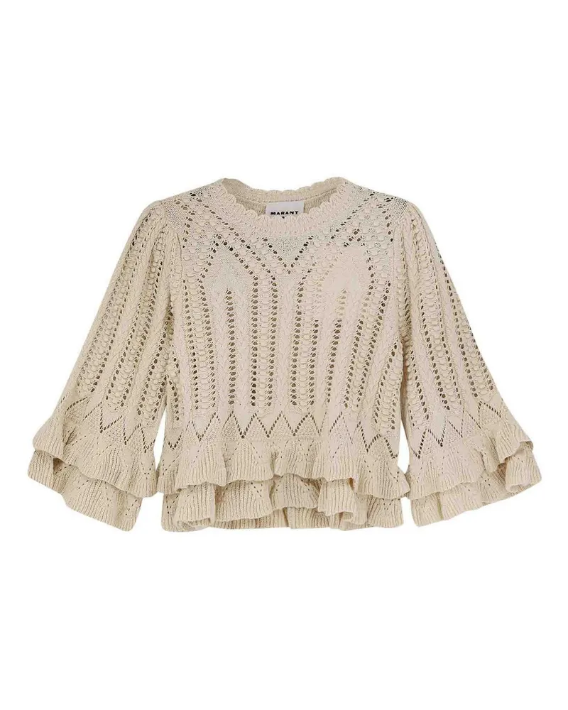 Étoile Isabel Marant Rundhalspullover - Beige Beige
