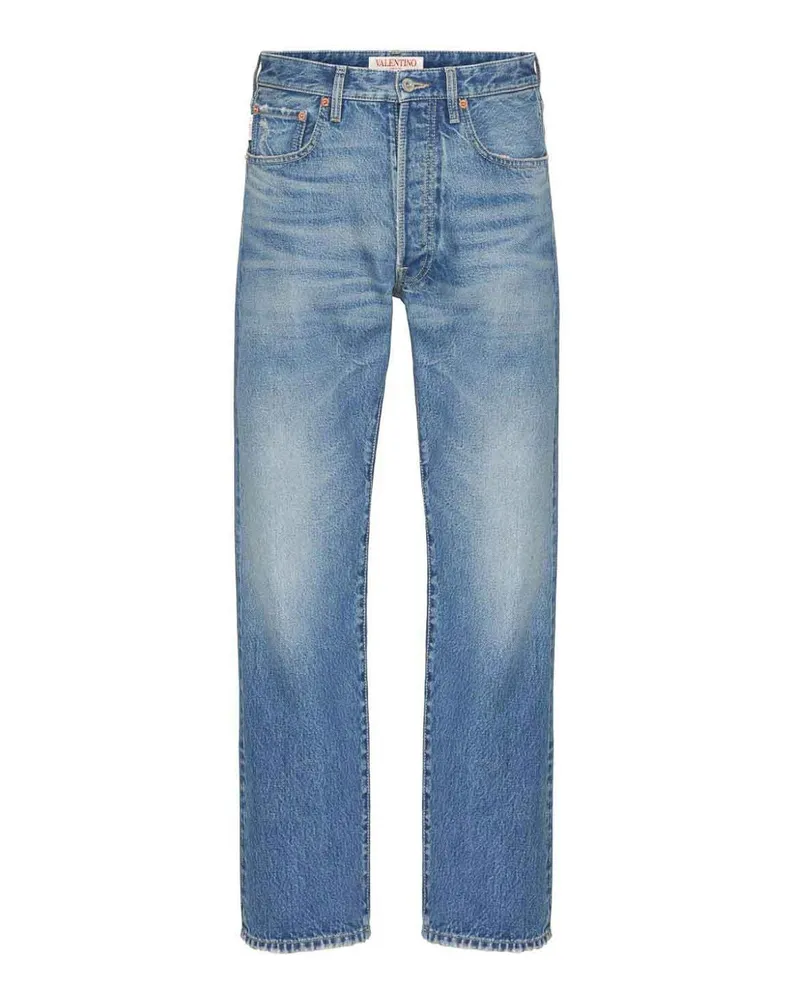 Valentino Garavani Bootcut Jeans - Dunkles Jeansblau Dunkles