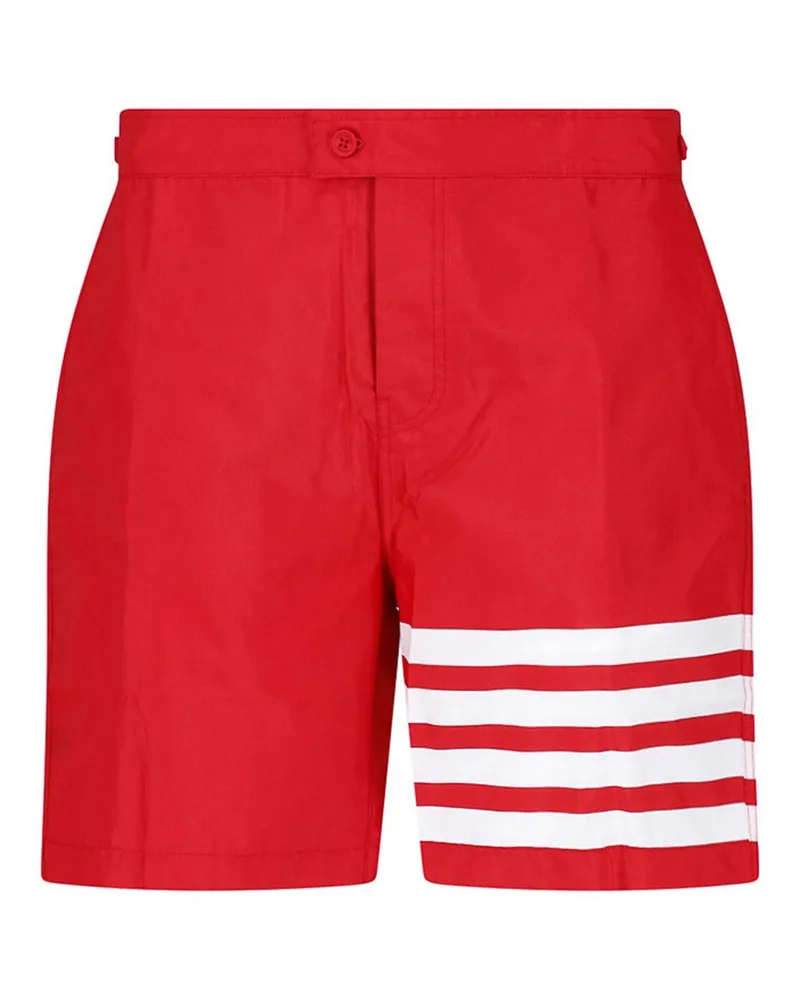 Thom Browne Badehose - Rot Rot