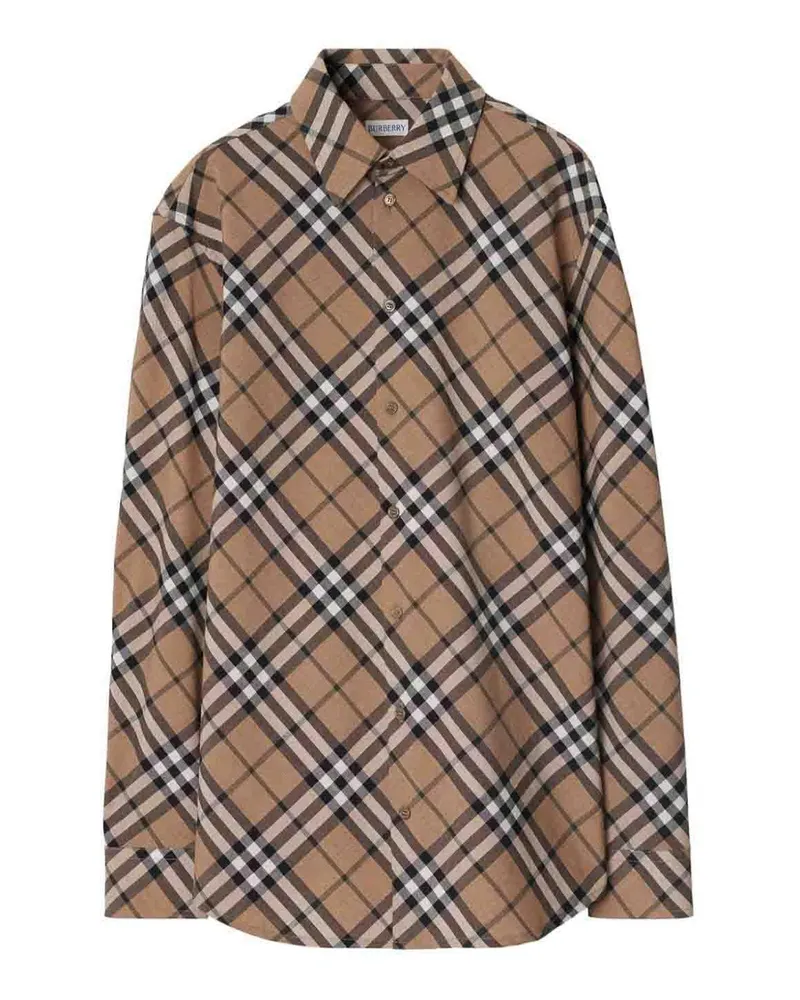 Burberry Hemd - Schwarz Schwarz