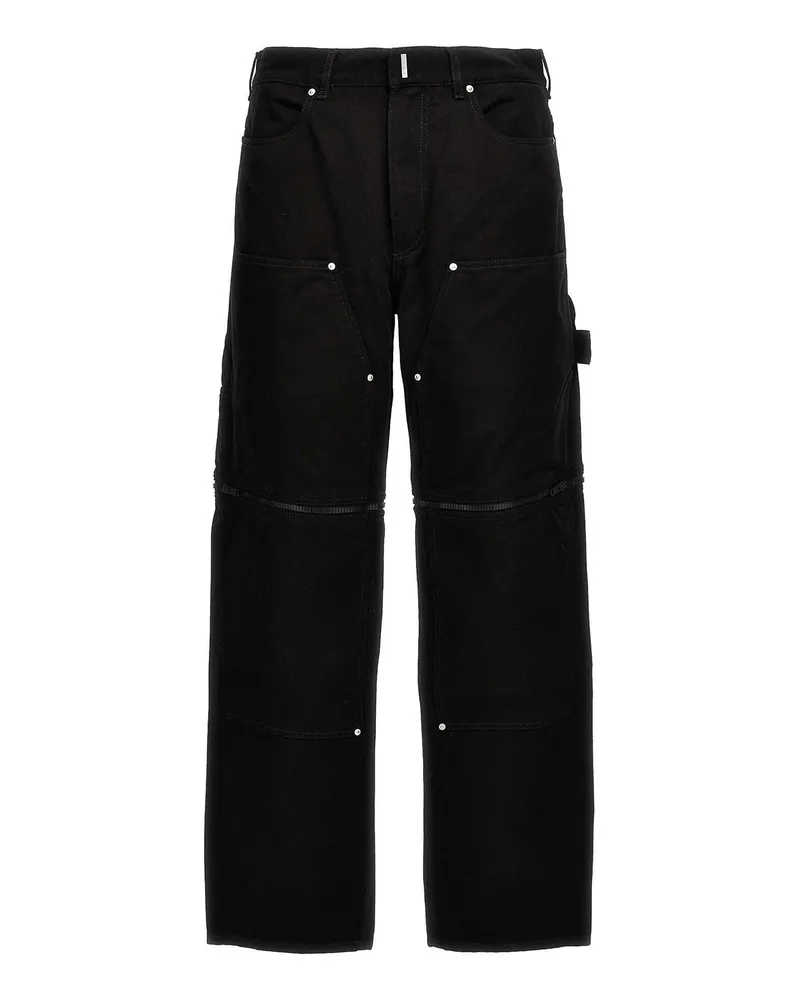 Givenchy Straight Leg Jeans - Schwarz Schwarz