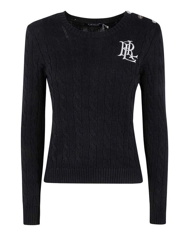 Ralph Lauren Rundhalspullover - Schwarz Schwarz