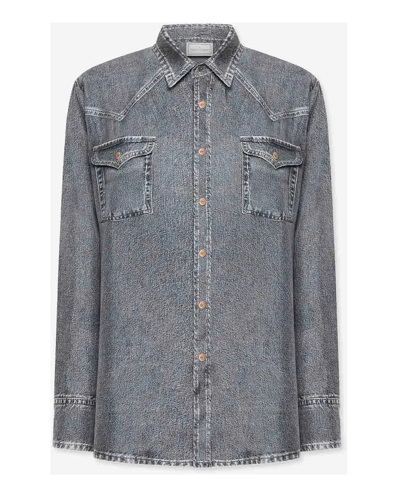 Pierre-Louis Mascia Hemd - Denim Denim