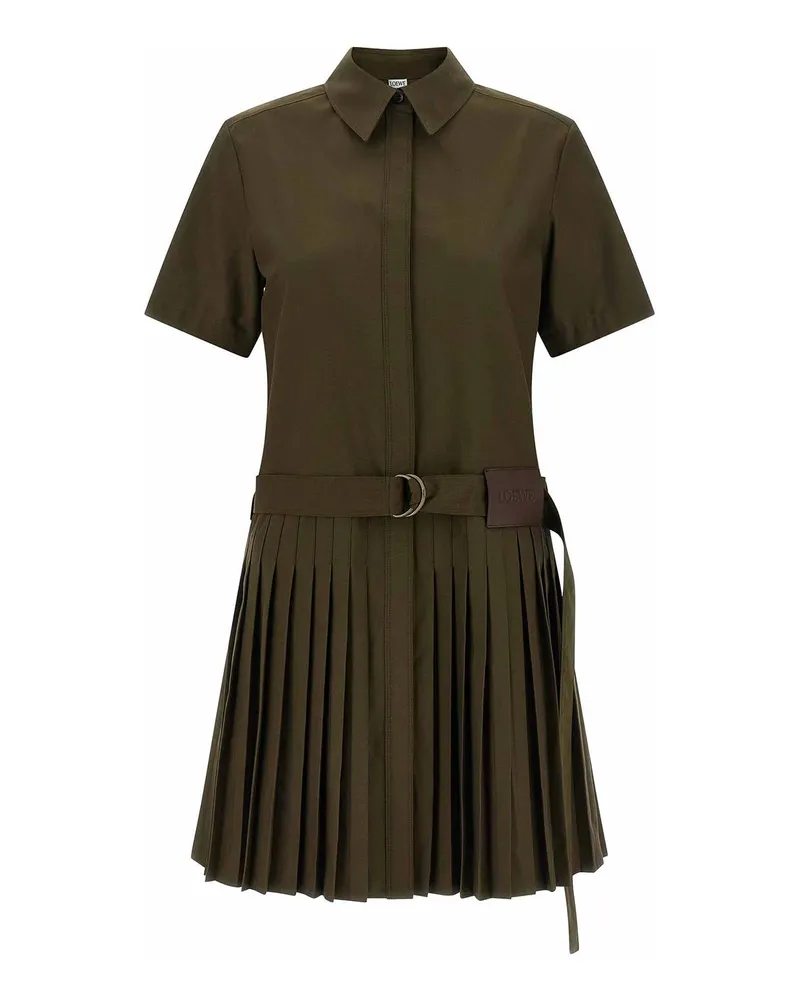 Loewe Knielanges Kleid - Grün Grün
