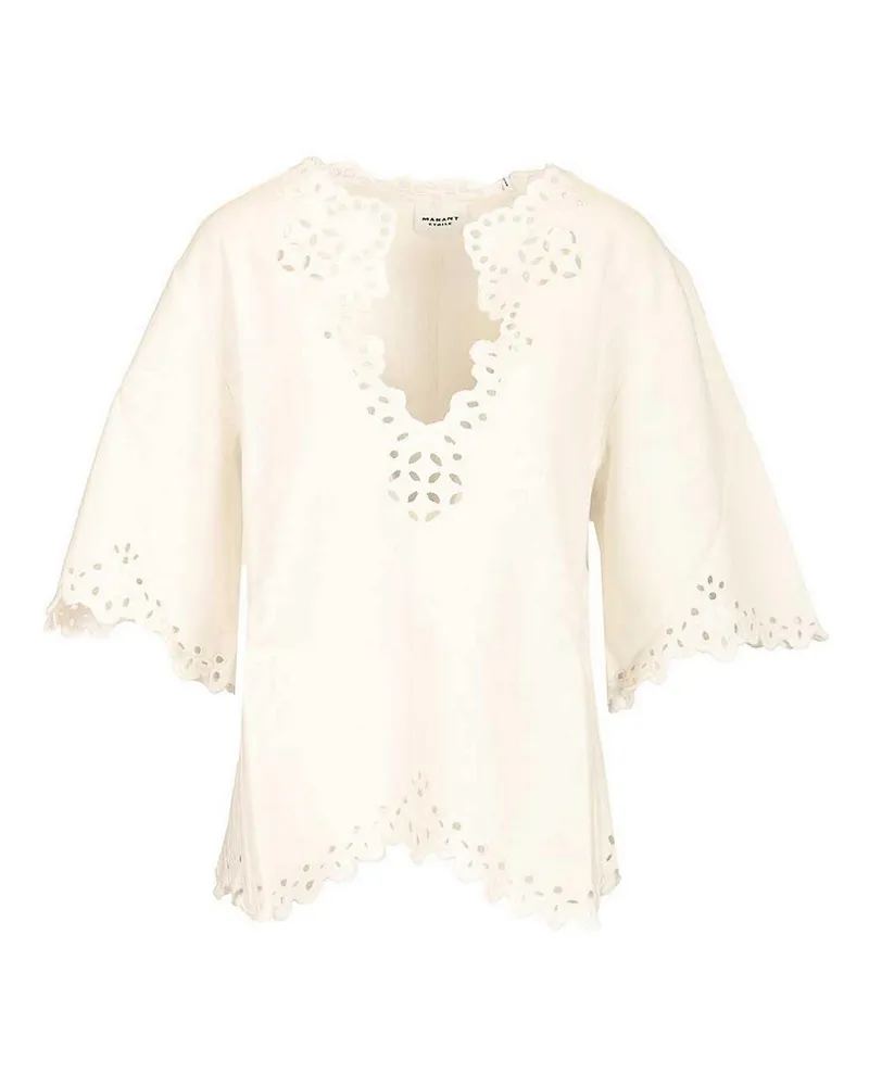 Étoile Isabel Marant Top - Weiß Weiß