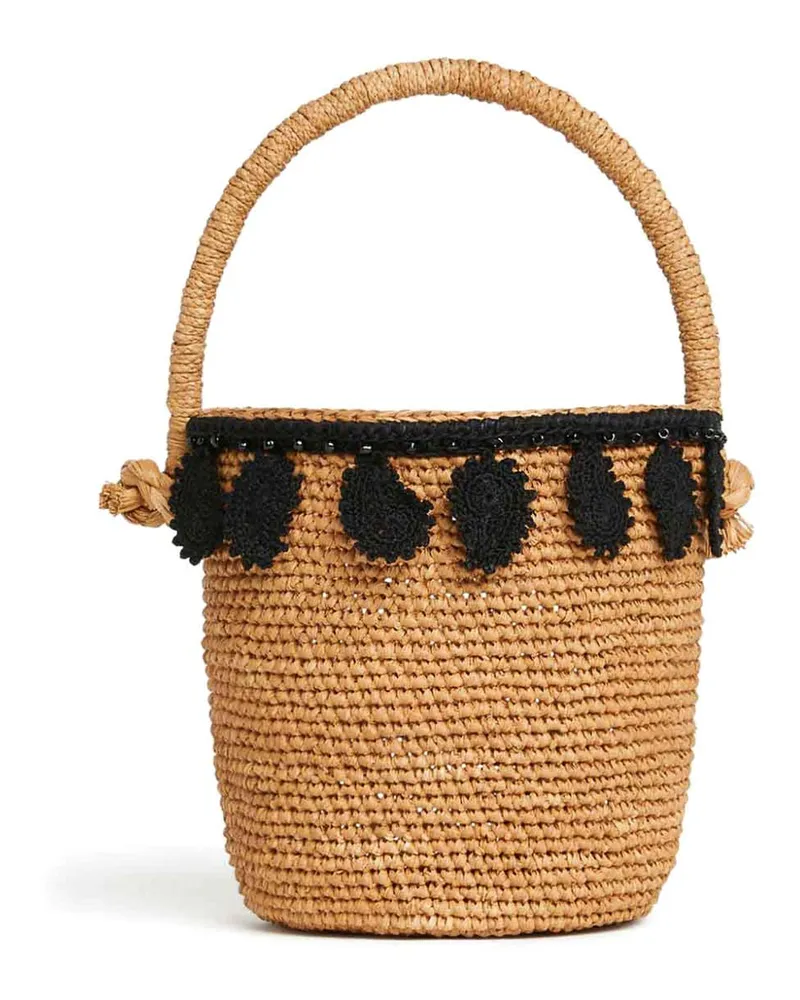 Alanui Shopper - Schwarz Beige