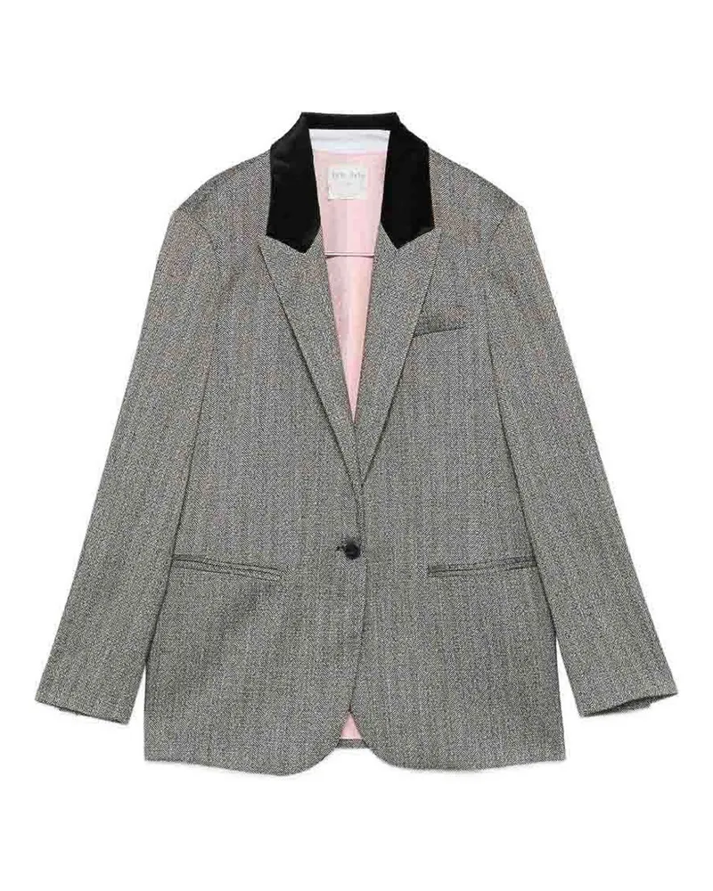 forte_forte Blazer - Schwarz Schwarz