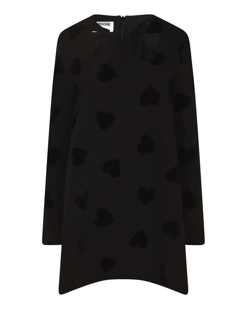 Moschino Knielanges Kleid - Schwarz Schwarz