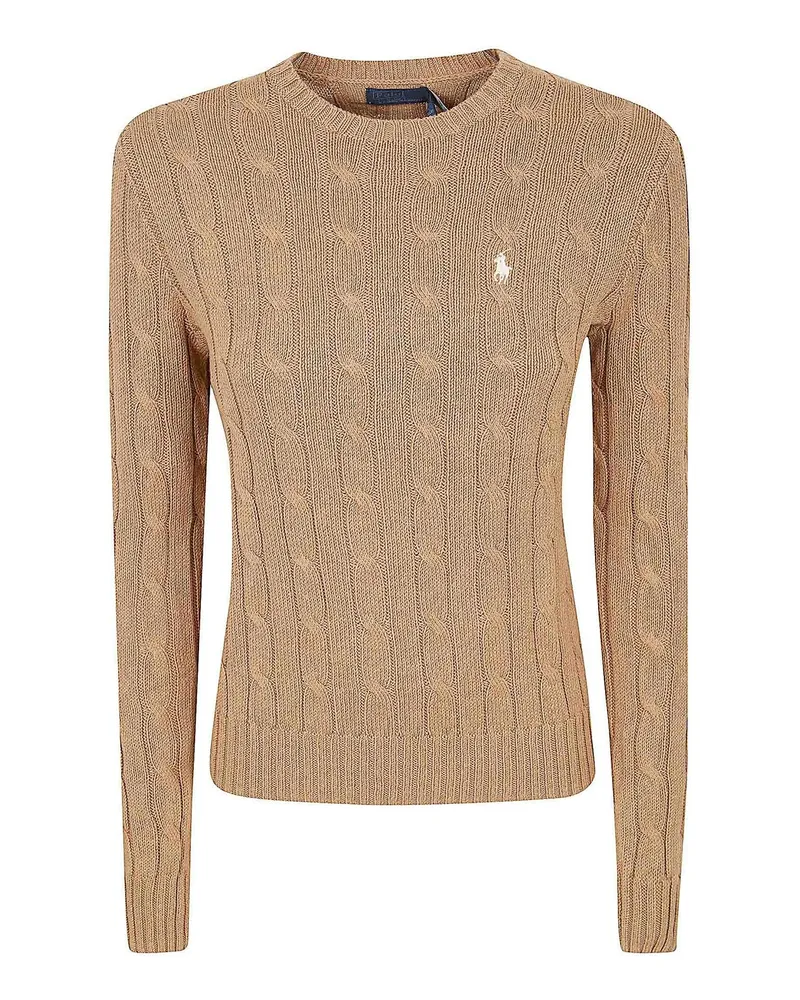 Ralph Lauren Rundhalspullover - Camel Camel