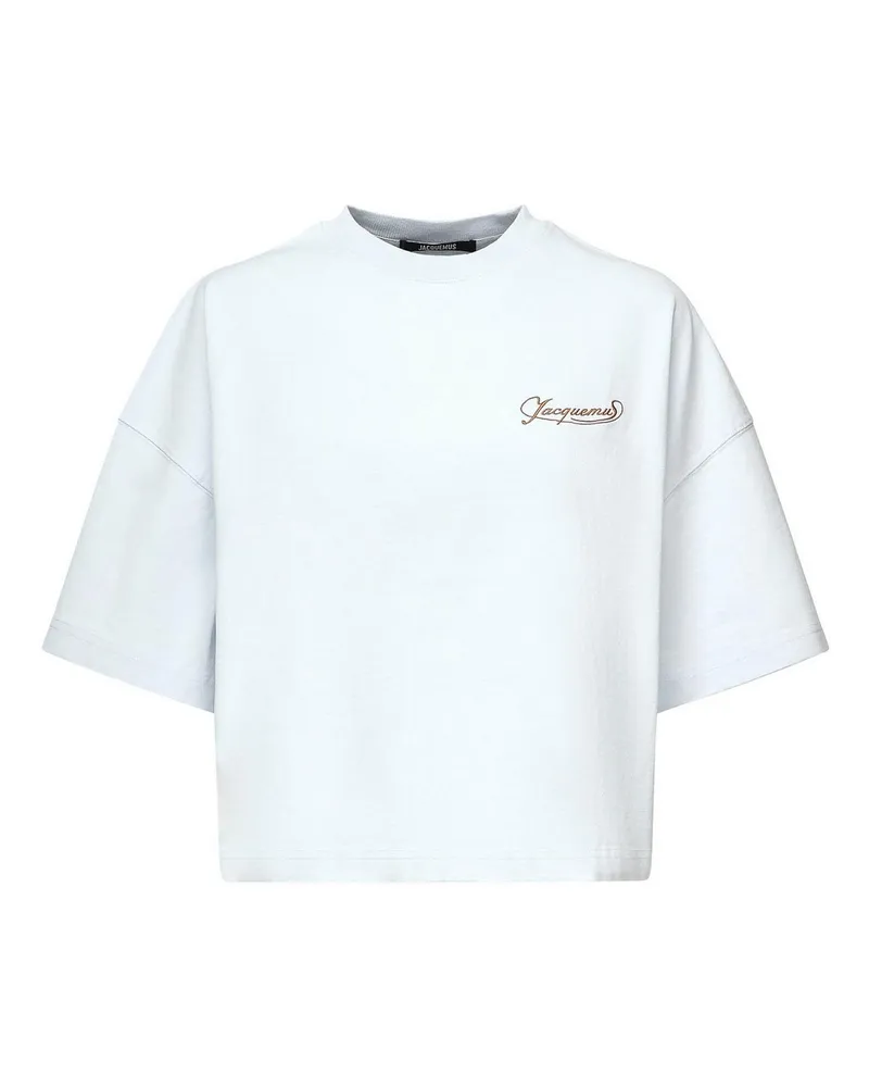 Jacquemus T-Shirt - Blau Blau