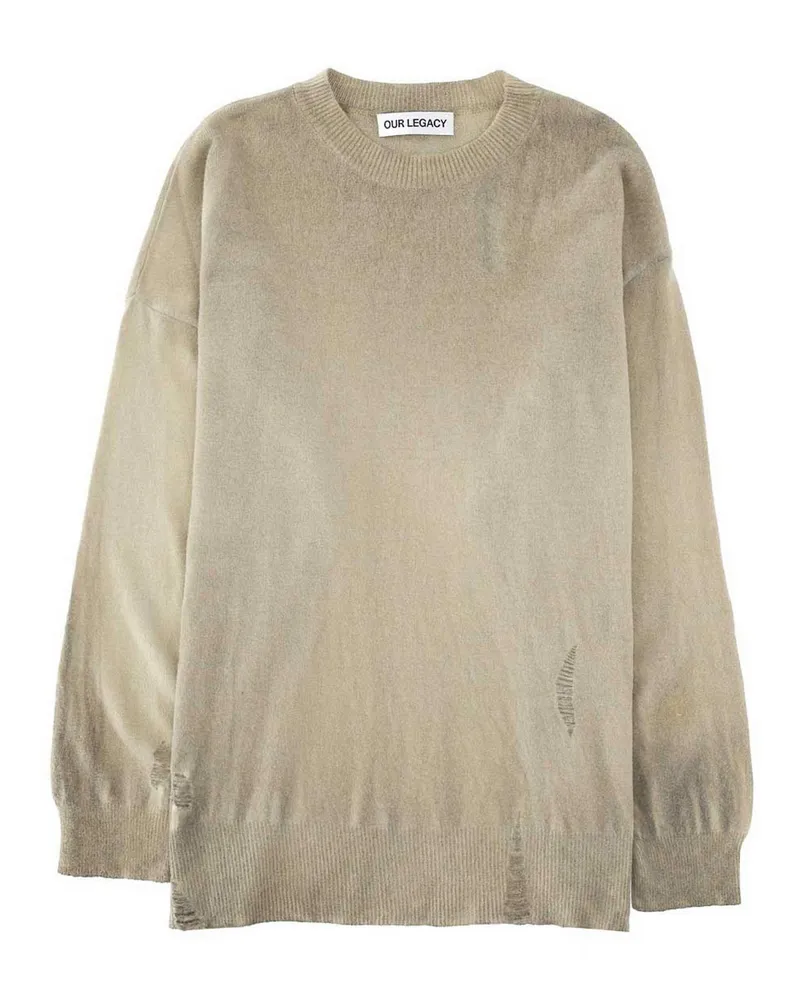 Our Legacy Rundhalspullover - Beige Beige