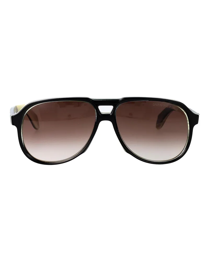 Cutler and Gross Sonnenbrille - Schwarz Schwarz