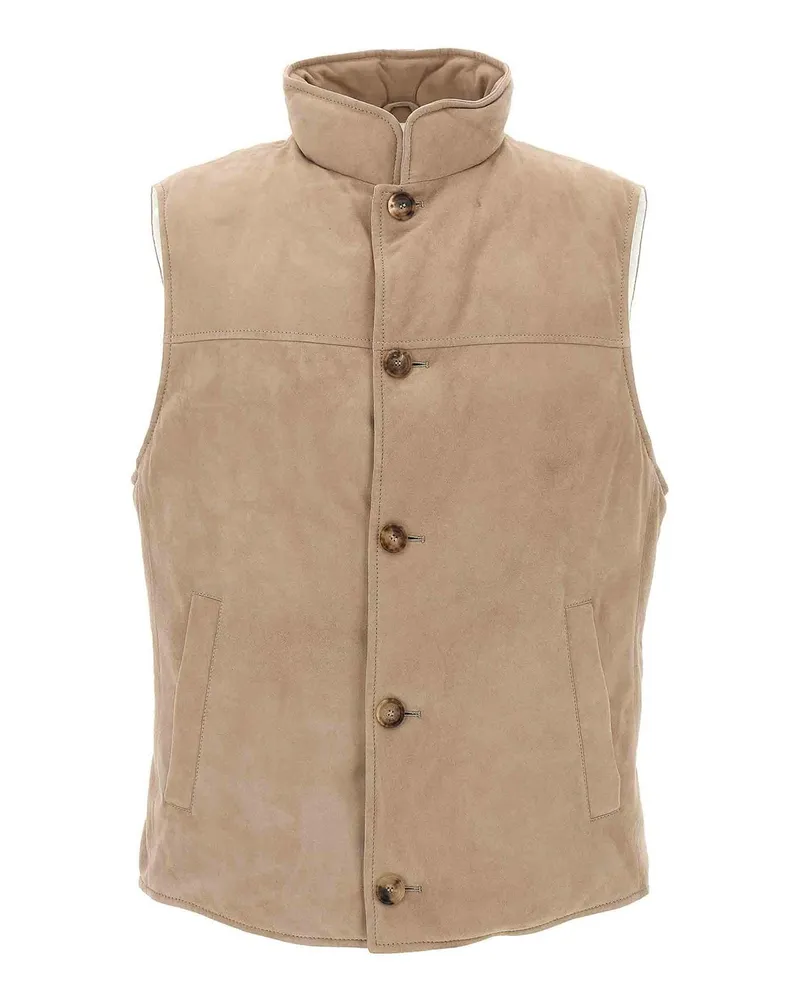 Brunello Cucinelli Weste - Beige Beige