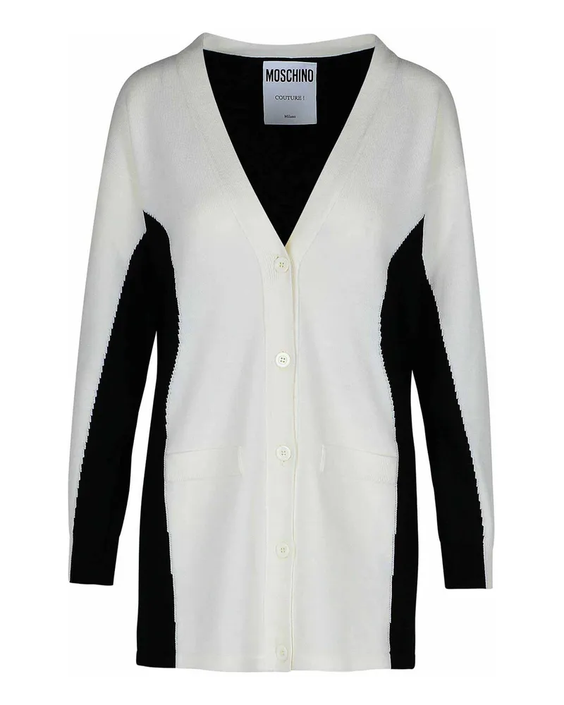 Moschino Cardigan - Weiß Weiß