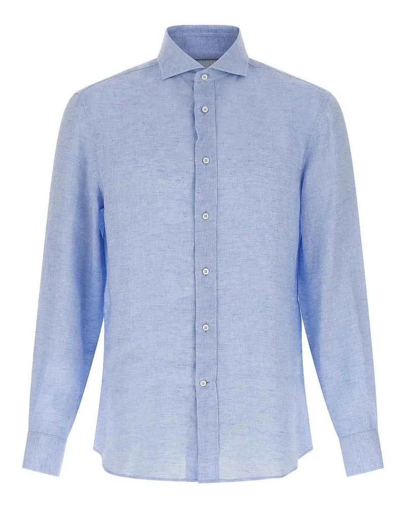 Brunello Cucinelli Hemd - Hellblau Hellblau