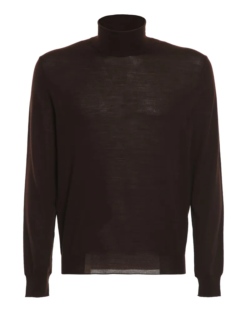Drumohr  Rollkragenpullover - Braun Braun