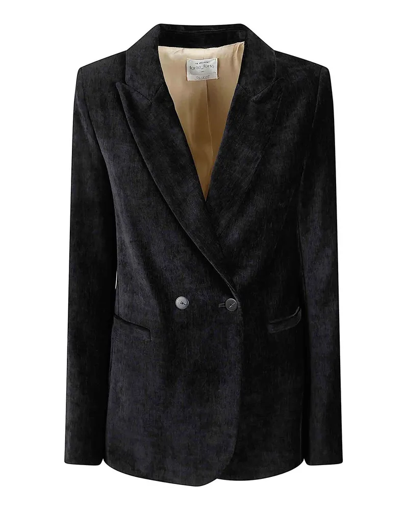 forte_forte Blazer - Schwarz Schwarz