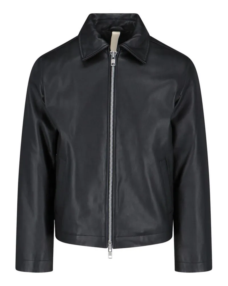 Sunflower Lederjacke - Schwarz Schwarz