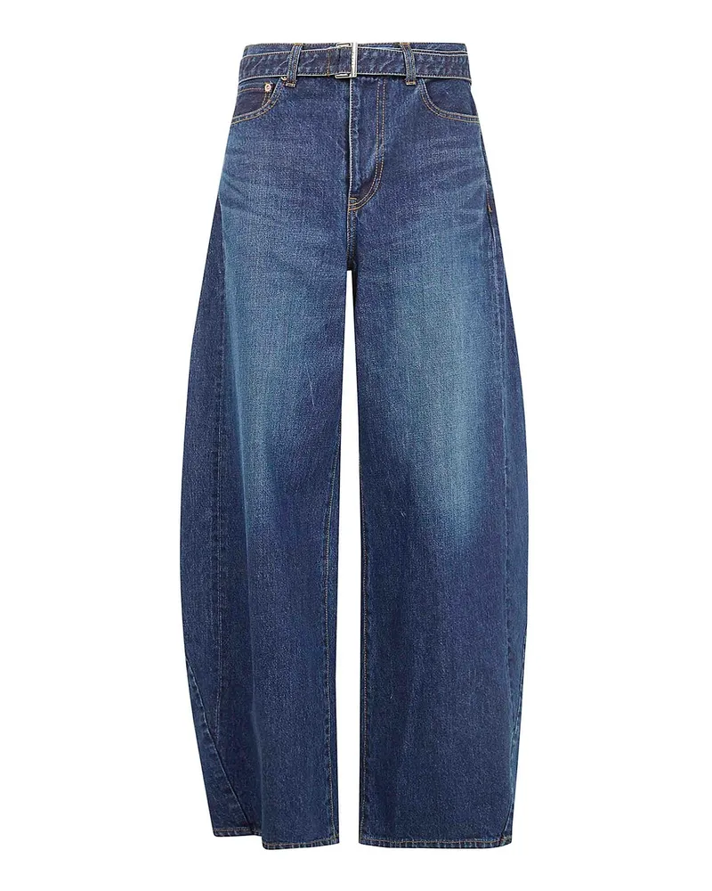 Sacai Casual Hose - Blau Blau
