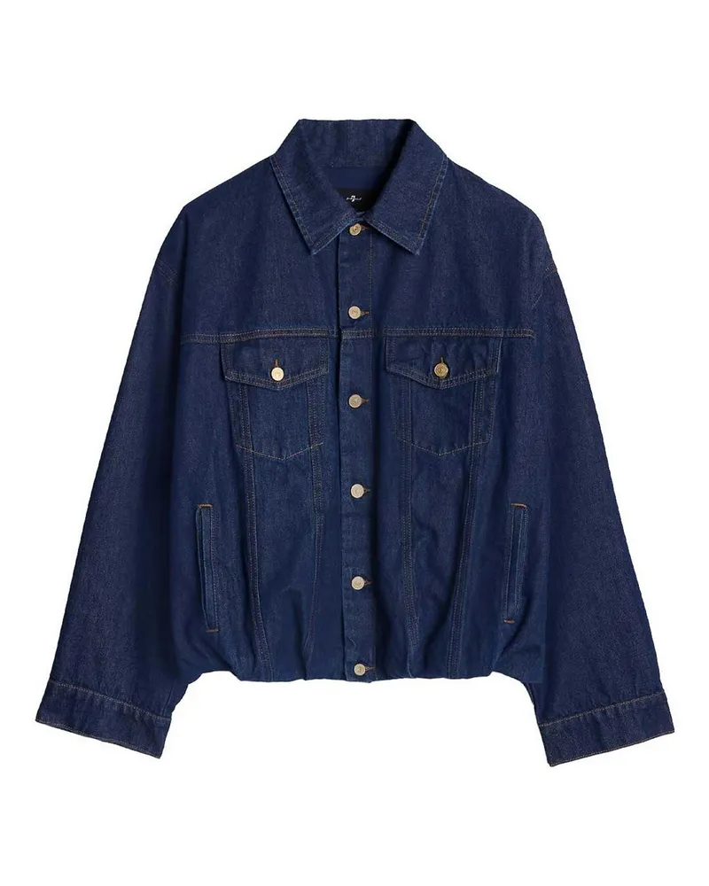 7 for all mankind Jeansjacke - Denim Denim