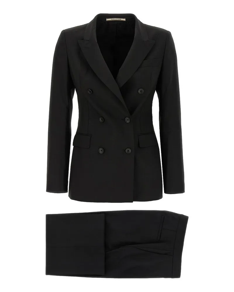 Tagliatore Eleganter Anzug - Schwarz Schwarz