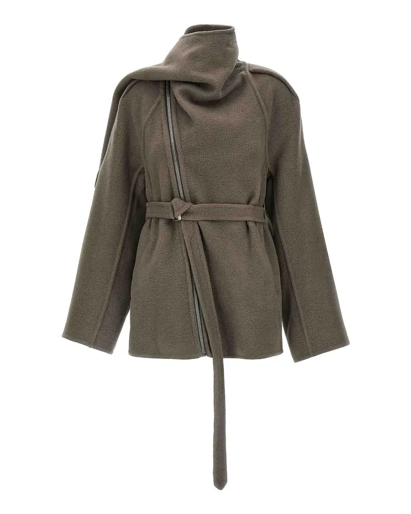 Rick Owens Rollkragenpullover - Grau Grau