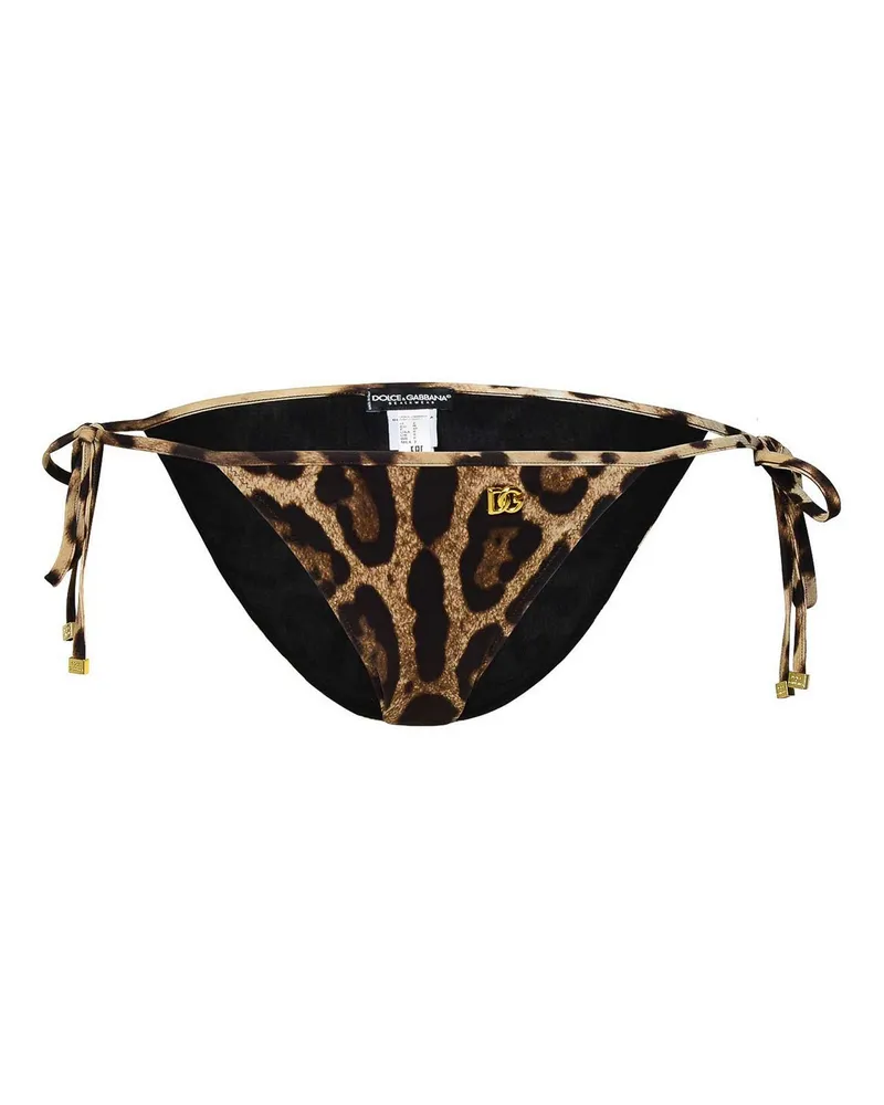 Dolce & Gabbana Bikini - Braun Animal