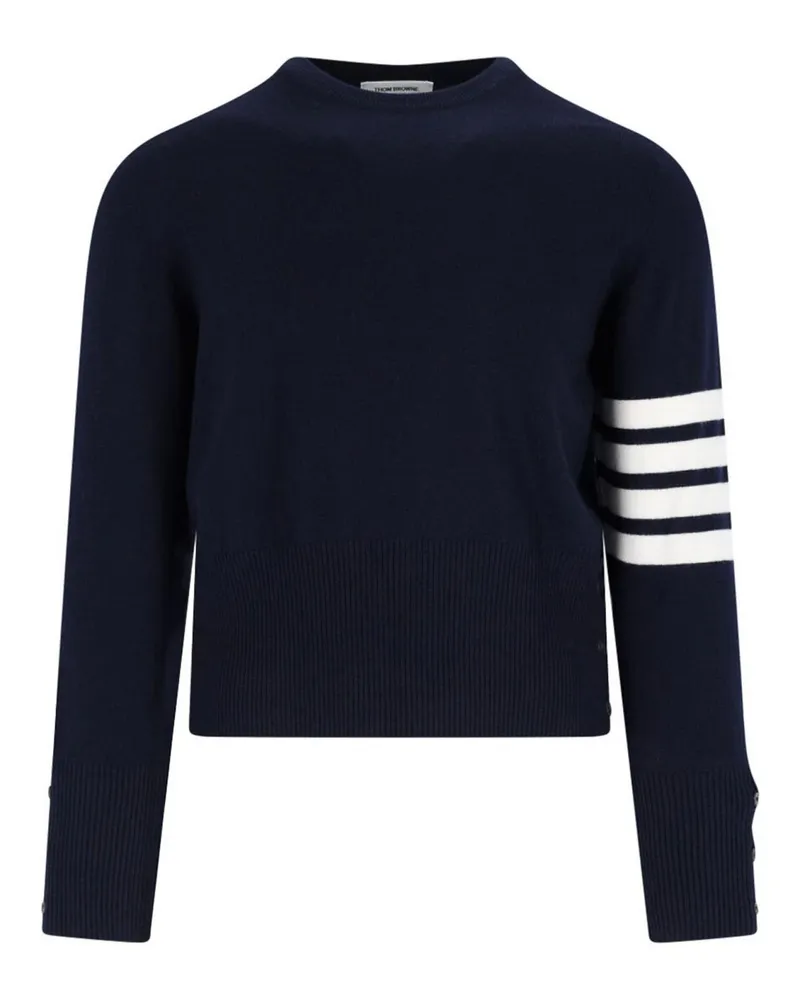 Thom Browne U-Boot-Pullover - Blau Blau