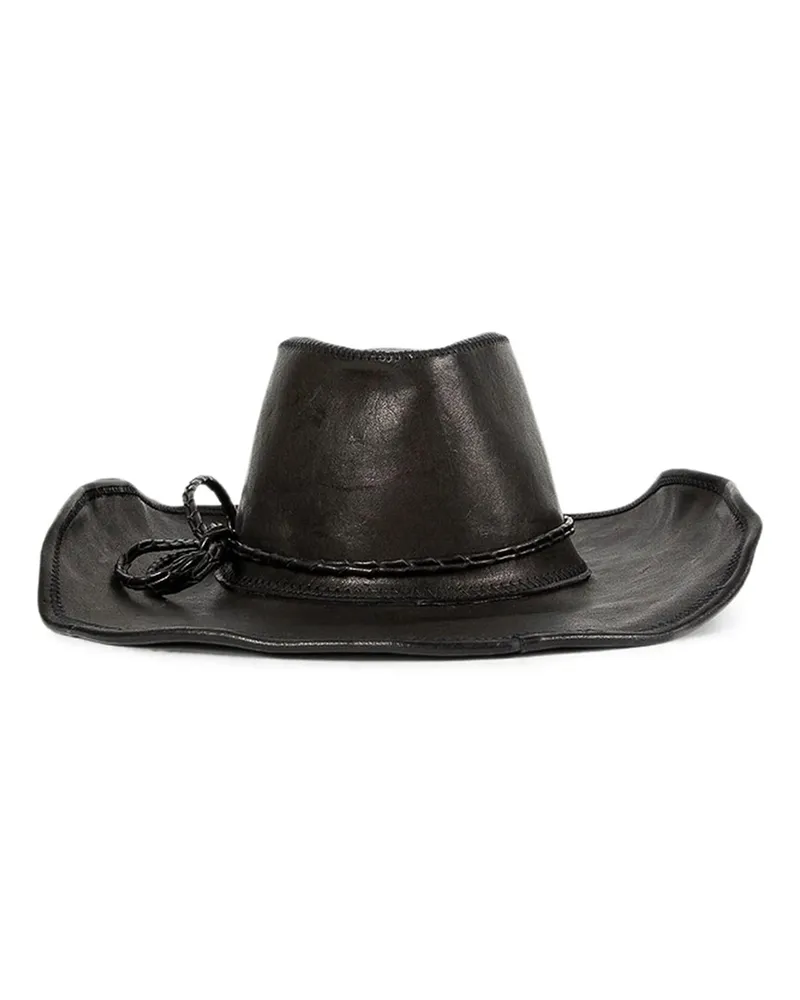Ann Demeulemeester Hut - Schwarz Schwarz