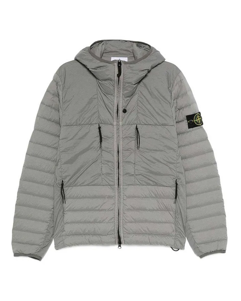 Stone Island Daunenjacke - Grau Grau