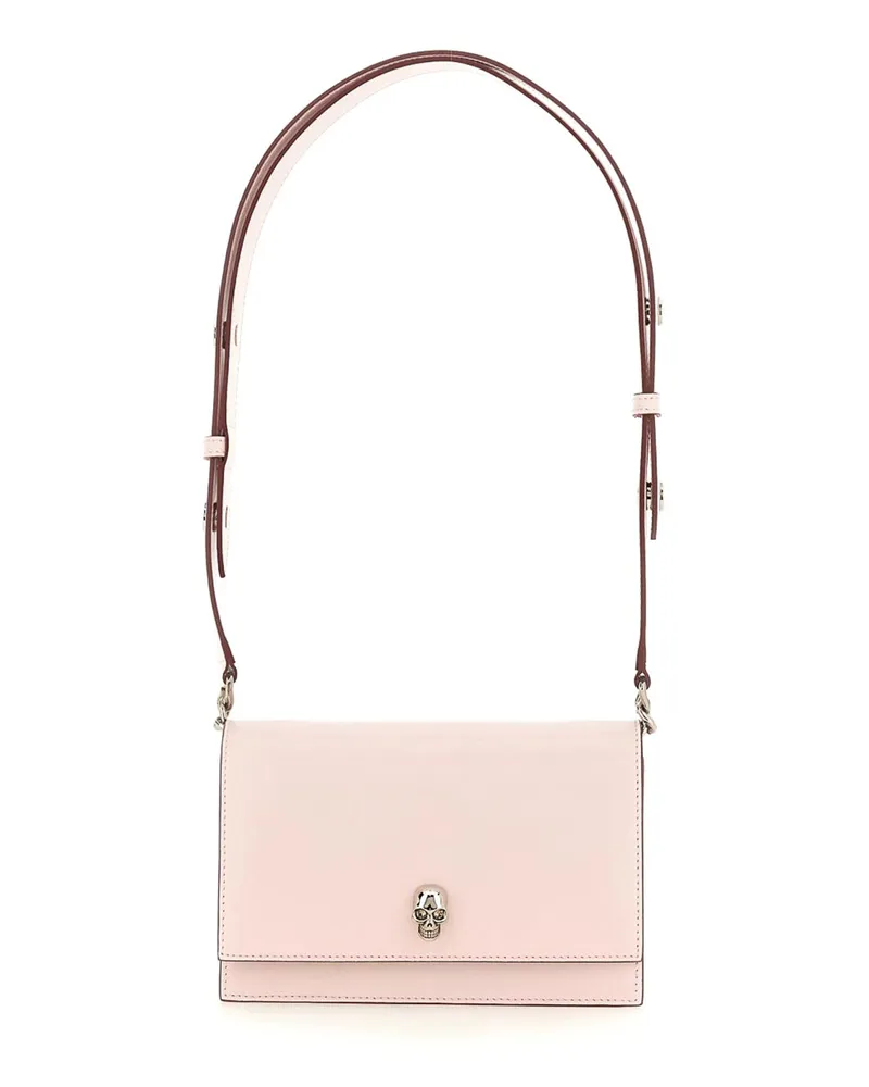 Alexander McQueen Schultertasche - Nude Nude