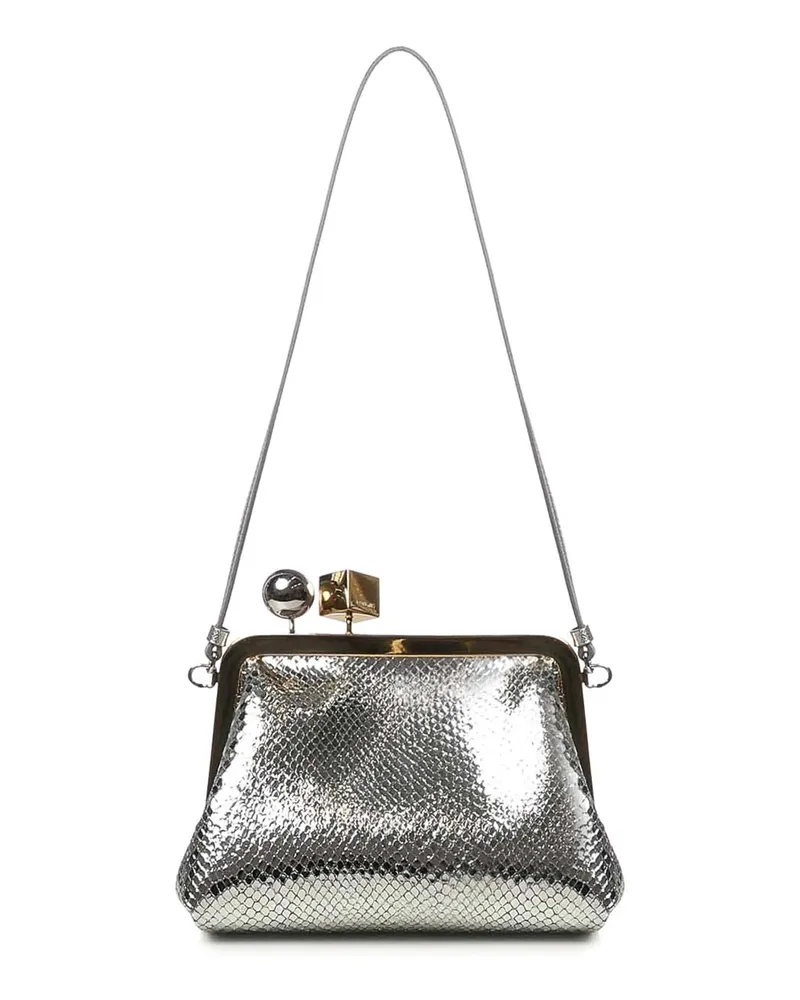 Jacquemus Clutch - Silber Silber