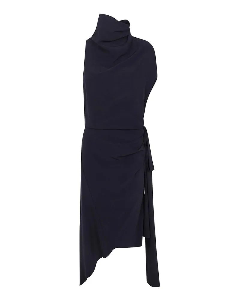 N° 21 Knielanges Kleid - Schwarz Schwarz