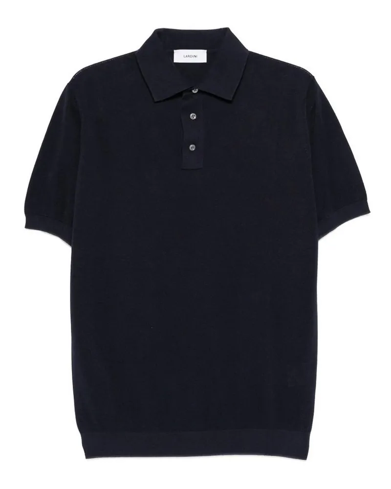 LARDINI Poloshirt - Blau Blau