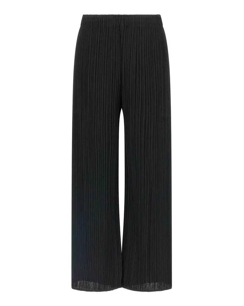 Issey Miyake Casual Hose - Schwarz Schwarz
