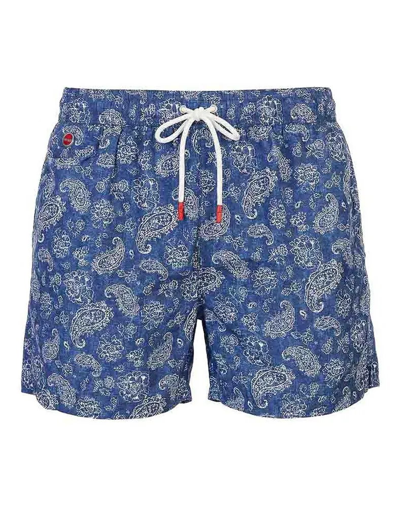 Kiton Badehose - Blau Blau