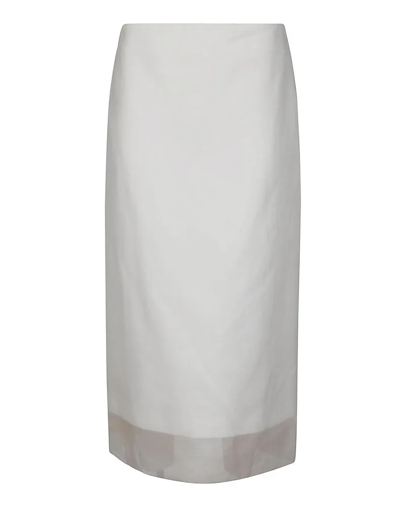 SPORTMAX Midirock - Weiß Weiß