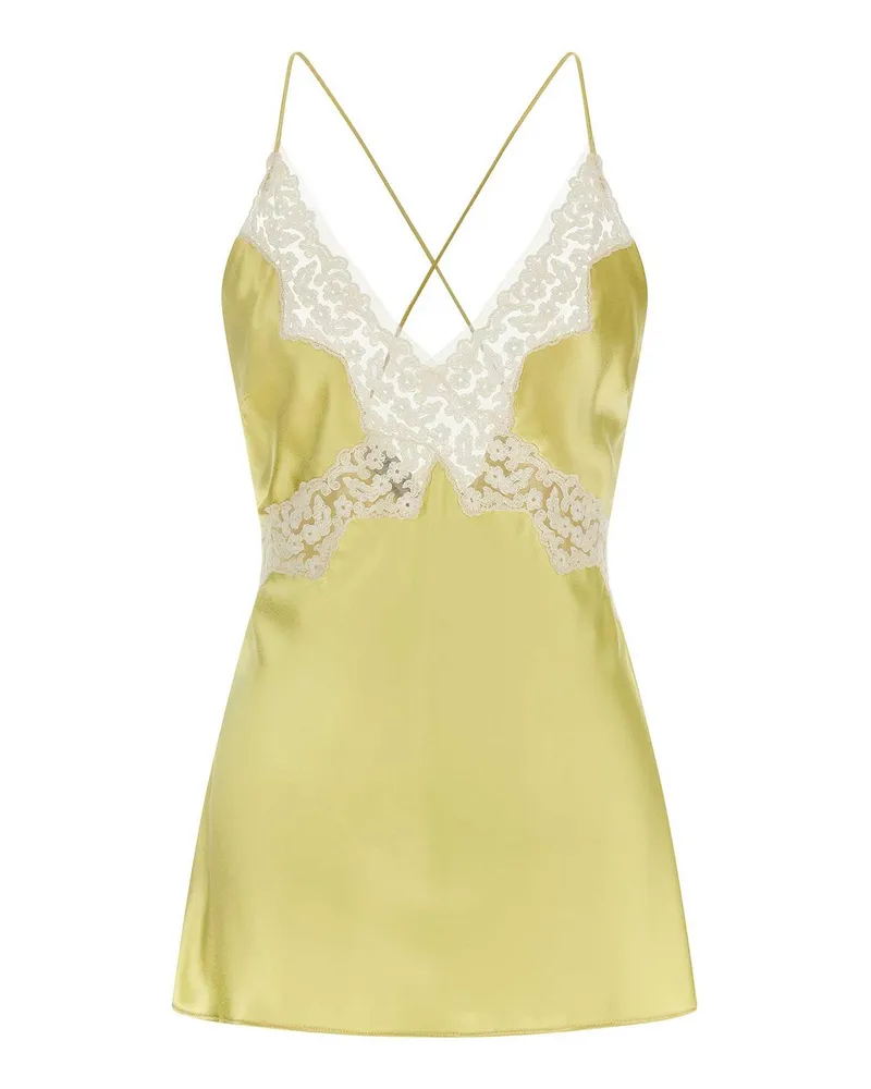 Alberta Ferretti Top - Gelb Gelb