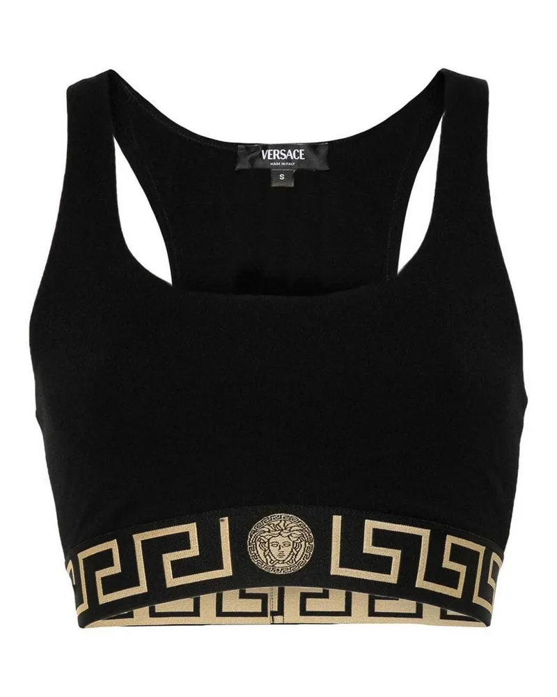 Versace Top - Schwarz Schwarz