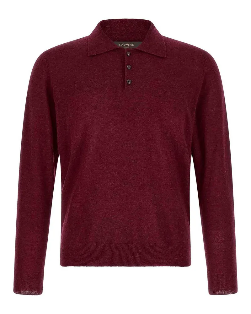 Zanone Poloshirt - Dunkelrot Dunkelrot
