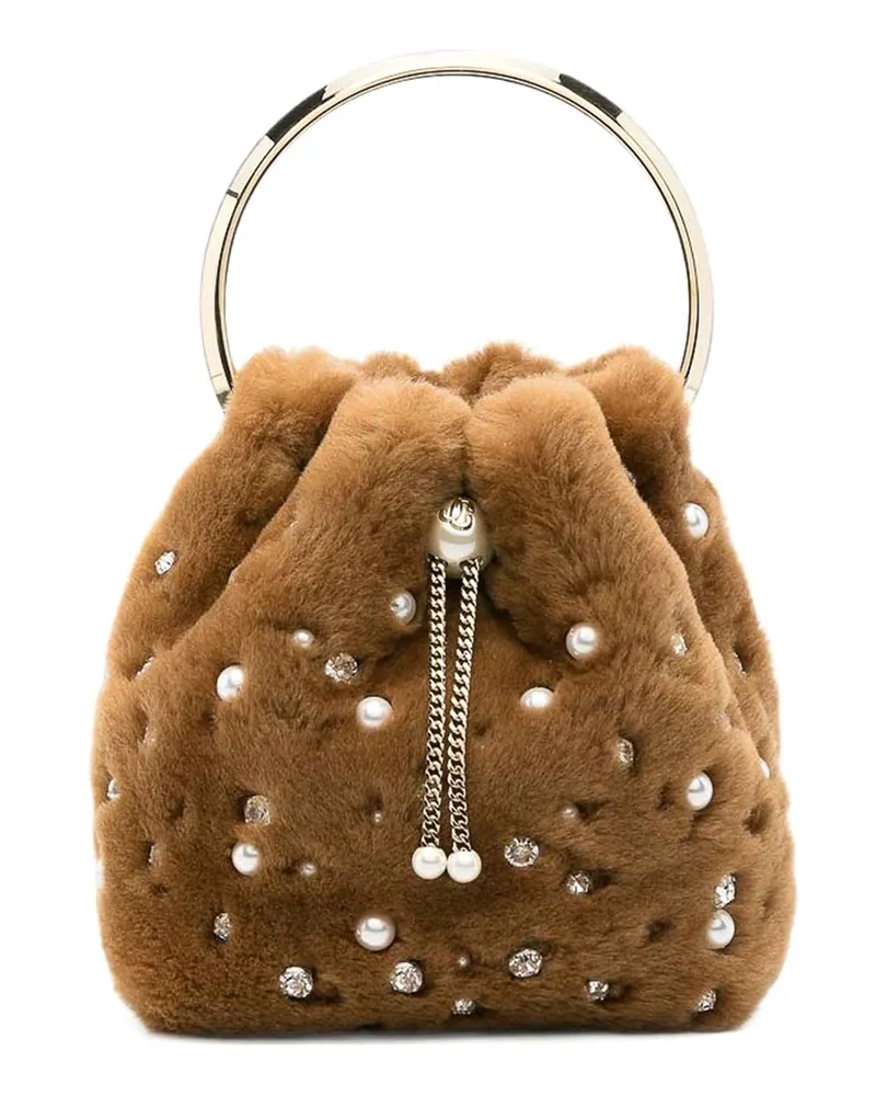 Jimmy Choo Schultertasche - Braun Braun