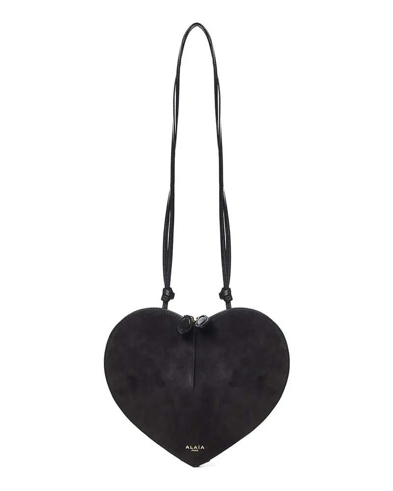 Alaïa Schultertasche - Schwarz Schwarz