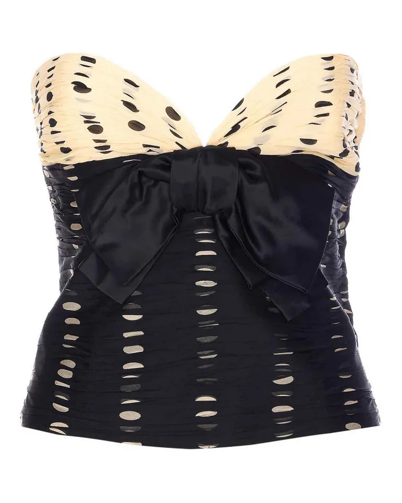 Valentino Garavani Top - Schwarz Schwarz
