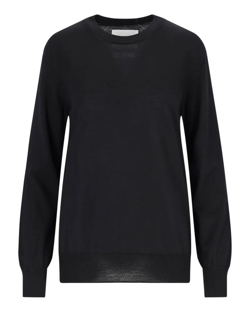 Jil Sander U-Boot-Pullover - Blau Blau