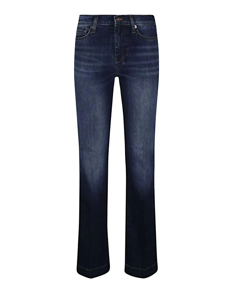 7 for all mankind Straight Leg Jeans - Blau Blau