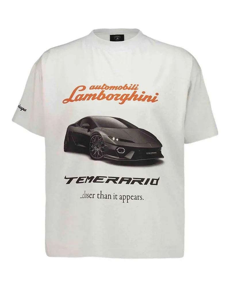 Balenciaga T-Shirt - Weiß Weiß