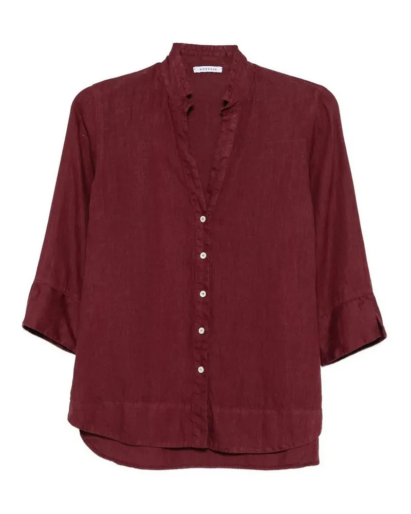 ROSSO35 Hemd - Dunkelrot Dunkelrot